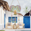 DIY Crystal Prism Teardrop Pendant Diamond Painting Kit Wind Chime (PFL04) Newly