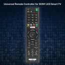 RMT-TX100U LED TV Remote Control Black Smart Controller for SONY L-50W800C