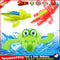 Baby BathToy Crocodile Wind Up Clockwork Swimming for Kid Educational Toys Newly