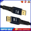 1m DisplayPort 2.0 Male Braided Cable 16K 60Hz 10K 60Hz HD Video DP Adapter