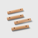 Beech Windproof buckle Wooden Wind Rope Buckle Cord Rope Buckle Tightening Hook