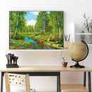 Diamond Painting 5D Full Round Drill Mosaic DIY Forest Scenery Kit Bedroom De