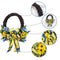 Ukraine Support Wreath Show Solidarity Sunflower Blue Yellow Flower Triangle
