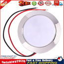 1.8W Waterproof 12V Car 24 SMT LED Dome Lamp for RV Marine (White Light) Newly