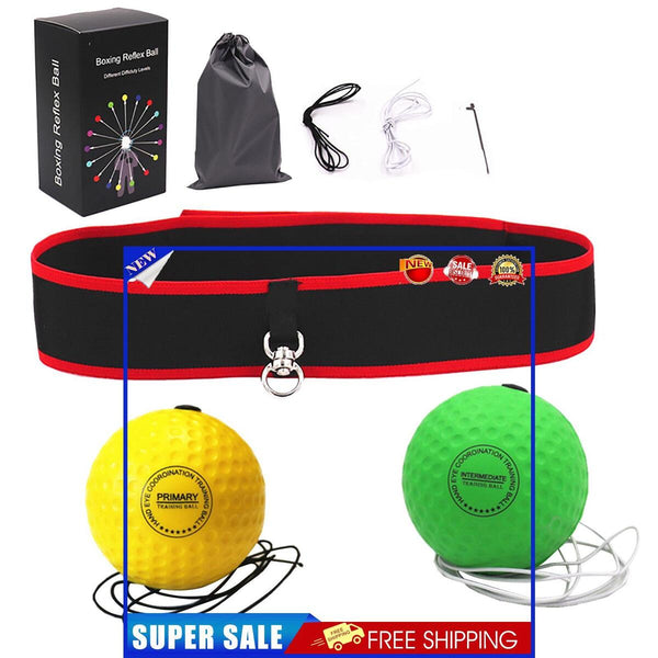 Headband Boxing Ball Improving Speed Reaction & Hand Eye Coordination (02)