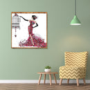 5D DIY Diamond Painting Full Round Drill Cross Stitch Embroidery Kit Home Dec