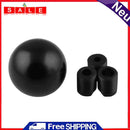Round Ball Car Gear Knob Manual Transmission Shifter Lever Knob Solid Black