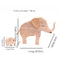 Desktop Elephant Mother And Child Wood Ornaments Mother's Day Elephant Family