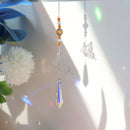 Crystal Windchimes Light Catching Hanging Pendant Light Catcher Jewelry (2)