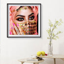 5D DIY Ethnic Beauty Diamond Painting Embroidery Rhinestones Cross Stitch