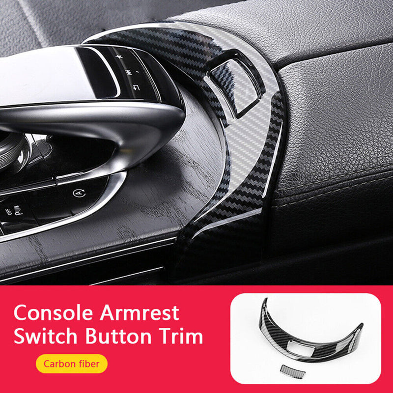 Plastic Console Armrest Switch Button Trim for Mercedes Benz W205 X253 2015-2020
