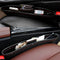PU Leather Catcher Box Car Seat Slit Storage Pocket (Black)