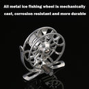 Portable Fiberglass Ice Fishing Rod Spinning Winter Fishing Pole (30cm) Newly