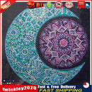 5D DIY Special Shaped Diamond Painting Moon Cross Stitch Mosaic Craft Kits Newly