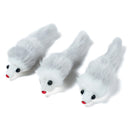 6pcs Cat Plush Toys Simulation Big Mouse Sounding Interactive Toys Pet Suppli