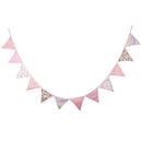 Cloth Wedding Bunting Decor Flag Party Girl Birthday Baby Garland Decor Newly