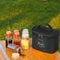 #A 6pcs Plastic Seasoning Bottle Set BBQ Sauce Container Outdoor Picnic Tools