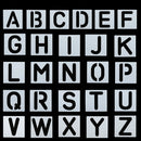 Painting Layering Stencils Embossing Template Scrapbooking Alphabet Number