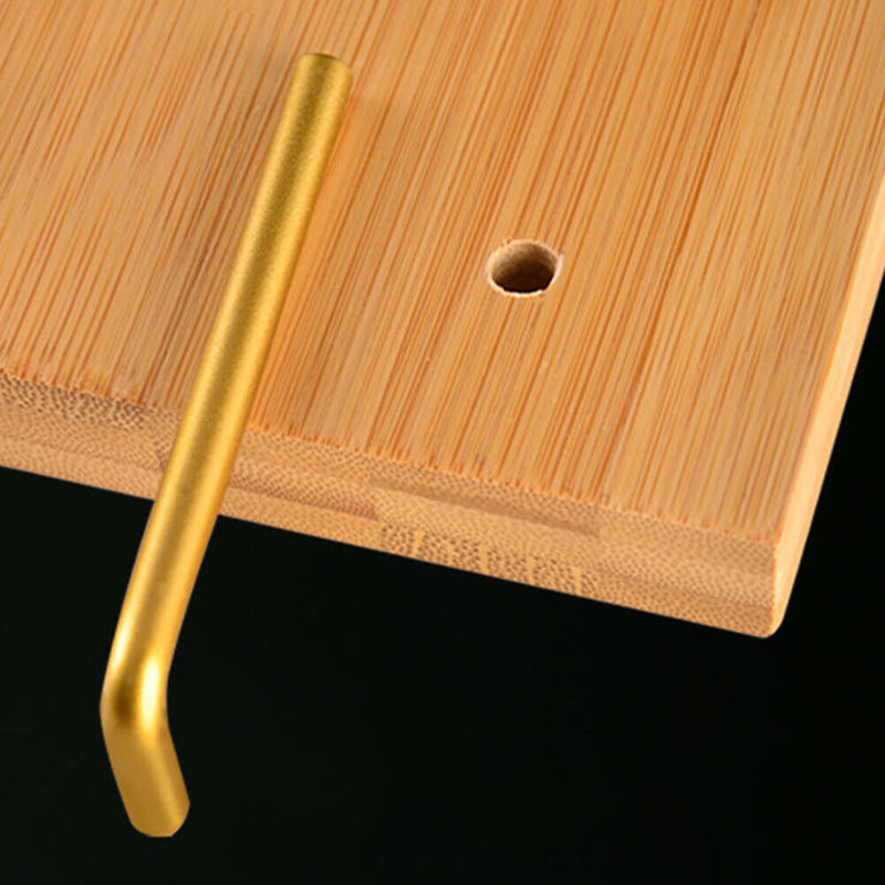 Wooden V60 Filter Paper Rack Hand Drip Coffee Cake Filter Paper Holder (D)