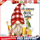 5D DIY Diamond Painting Kits Cartoon Gnome Full Round Drill Wall Art Crafts