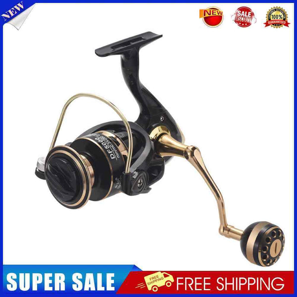 #A DF1000-DF6000 Series Spinning Fishing Reel Metal Line Cup Spool Foldable Rock