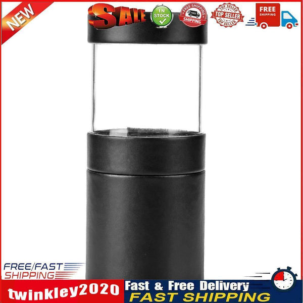 Visible Makeup Brush Holder Travel Cosmetic Pens Storage Organizer (Black) Newly