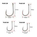 #A Portable Braided Thread Leader Line Fishing Accessories Thread Steel Hook Rig