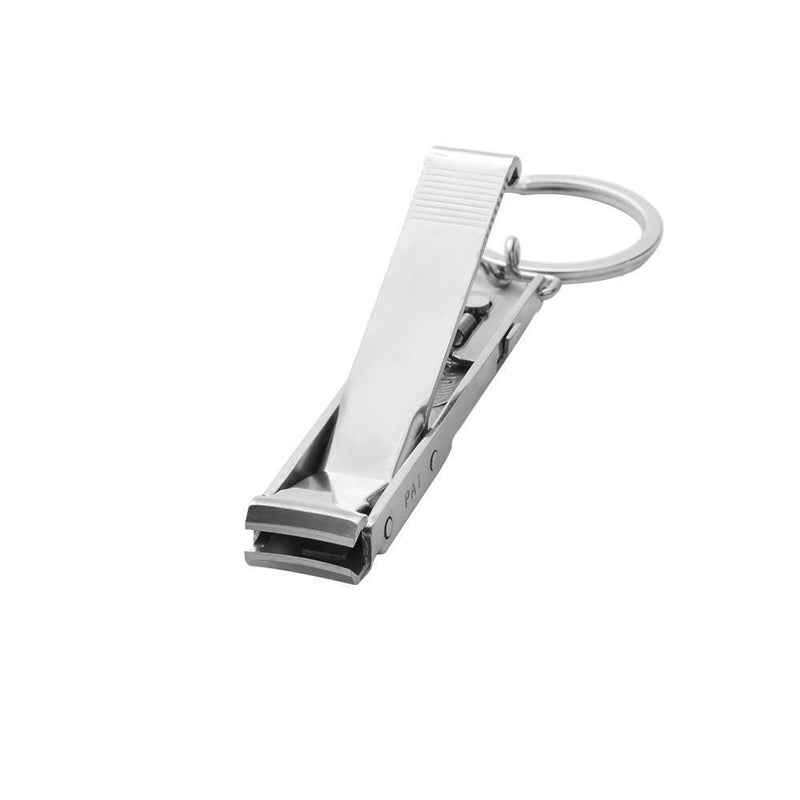 EDC Foldable Ultra-thin Keyring Trimmer Cutter Nail Clipper Stainless Steel