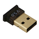 1Pcs Black Wireless USB Bluetooth-compatible Receiver Audio Adapter L5V1