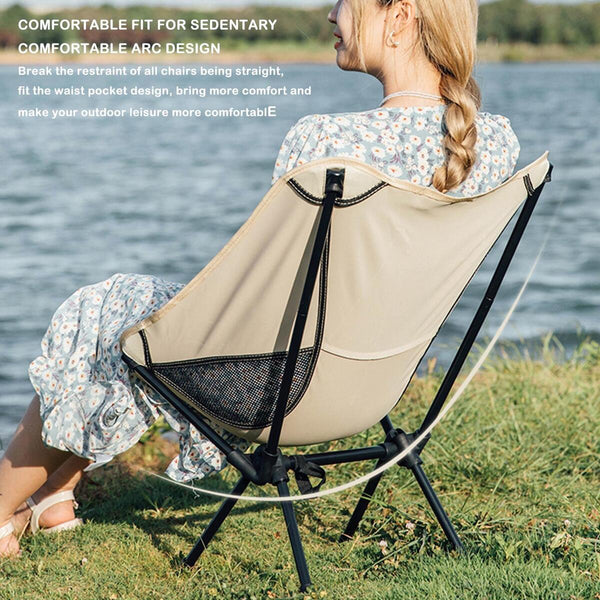 Detachable Portable Folding Chair Outdoor Camping Beach Ultralight Travel Tool#