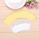 DIY Baby Letter Shape Cutting Dies Scrapbooking Embossing Metal Paper Kar