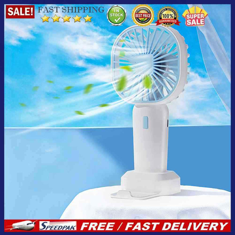 3 Modes Adjustable Cooling Fan USB Rechargeable Mini Cooling Fan for Home Office