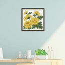Print Artwork Canvas Flower Series DIY Needlework 14CT Stamped Kit Cross St