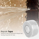 5x1.5m Waterproof Stop Leak Seal Repair Self-fluxing Adhesive Tape(White)