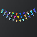 Star Paper Garland Ornaments Birthday Party DIY Wedding Decor (Triangle)