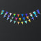 Star Paper Garland Ornaments Birthday Party DIY Wedding Decor (Triangle)