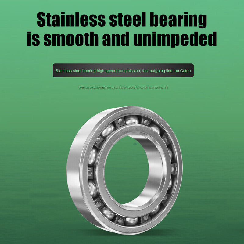 5.2/1 Lure Spinning Fishing Reel Stainless Steel Fixed Spool Reels (1000S) Newly