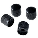 Black Metal Tone Control Knobs Guitar Parts Electric Guitar Bass Dome Knobs
