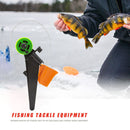 Folding Ice Fishing Rod Holder Triangle Winter Ice Fishing Pole Support Stand
