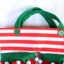 Decorations Stocking Christmas Bag Tree Filler Sacks Santa Pants Style Bag