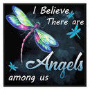 Full Cross Stitch Cotton Dragonfly and Word 11CT Handiwork DIY Stamped Craft Kit