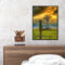 Prairie Windmill DIY Oil Paint by Numbers Coloring Drawing Kit for Home Dec