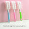 Sponge Long Handle Cup Brush Baby Glass Bottle Kitchen Cleaning Tool (Pink)