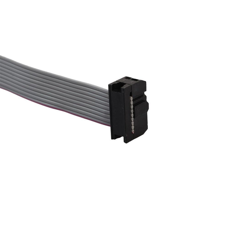 2-Port Serial RS232 DB9 Male COM Port to IDC 10pin Cable w/ Bracket