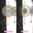 DIY Diamond Painting Double-sided Hanging Rotatable Wind Chime (GSP202) Newly