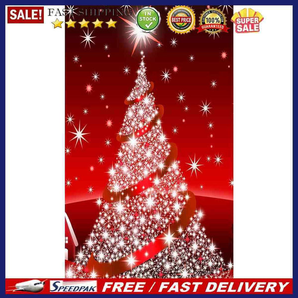 5D Christmas Tree Mosaic Diamond Painting Drawing Full Round Drill DIY Art