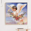5D DIY Diamond Painting Angel Girl Full Drill Art Wall Pictures Rhinestone Gift
