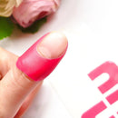 10pcs U-Shaped Nail Stickers Spill-Proof Nail Polish Protector (Red)