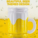 Inflatable Beer Mugs Coolers Summer Beach PVC Cold Drinks Party Supplies Newly
