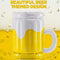 Inflatable Beer Mugs Coolers Summer Beach PVC Cold Drinks Party Supplies Newly